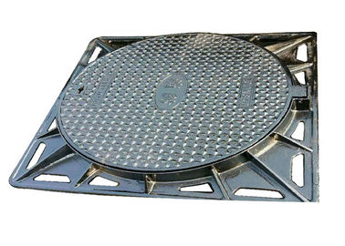 B125 C250 D400 Selokan Manhole Cover Tugas berat Bentuk Persegi Anti Slip Permukaan