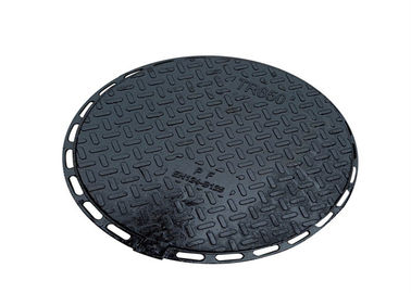 Cast Iron Manhole Cover Round Sealed Airport Sealed Dengan BS DIN JIS Standard